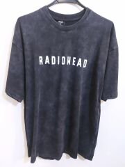 Radio Head Oversize Yıkamalı Kumaş Tshirt