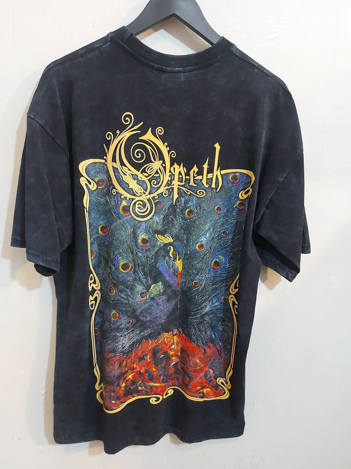Opeth Oversize Yıkamalı Kumaş Tshirt