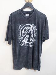 Metallica Yıkamalı Kumaş  Tshirt
