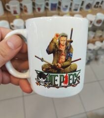One Piece Oturan Zoro Bardak