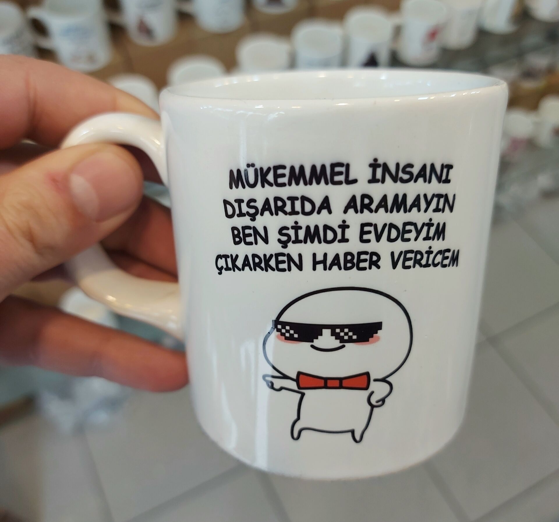 Mükemmel İnsanı Dışarda Aramayın Bardak