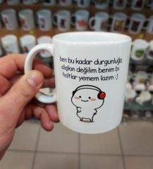 Ben Bu Kadar Durgunluğa Alışkın Değilim Bardak