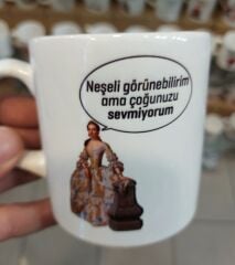 Neşeli Görünebilirim Bardak