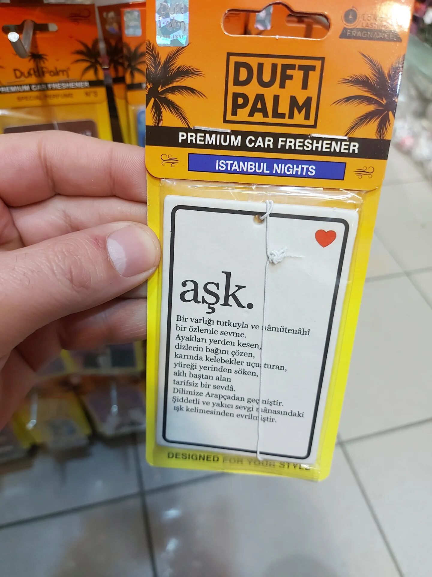 Aşk Model Araç Koku