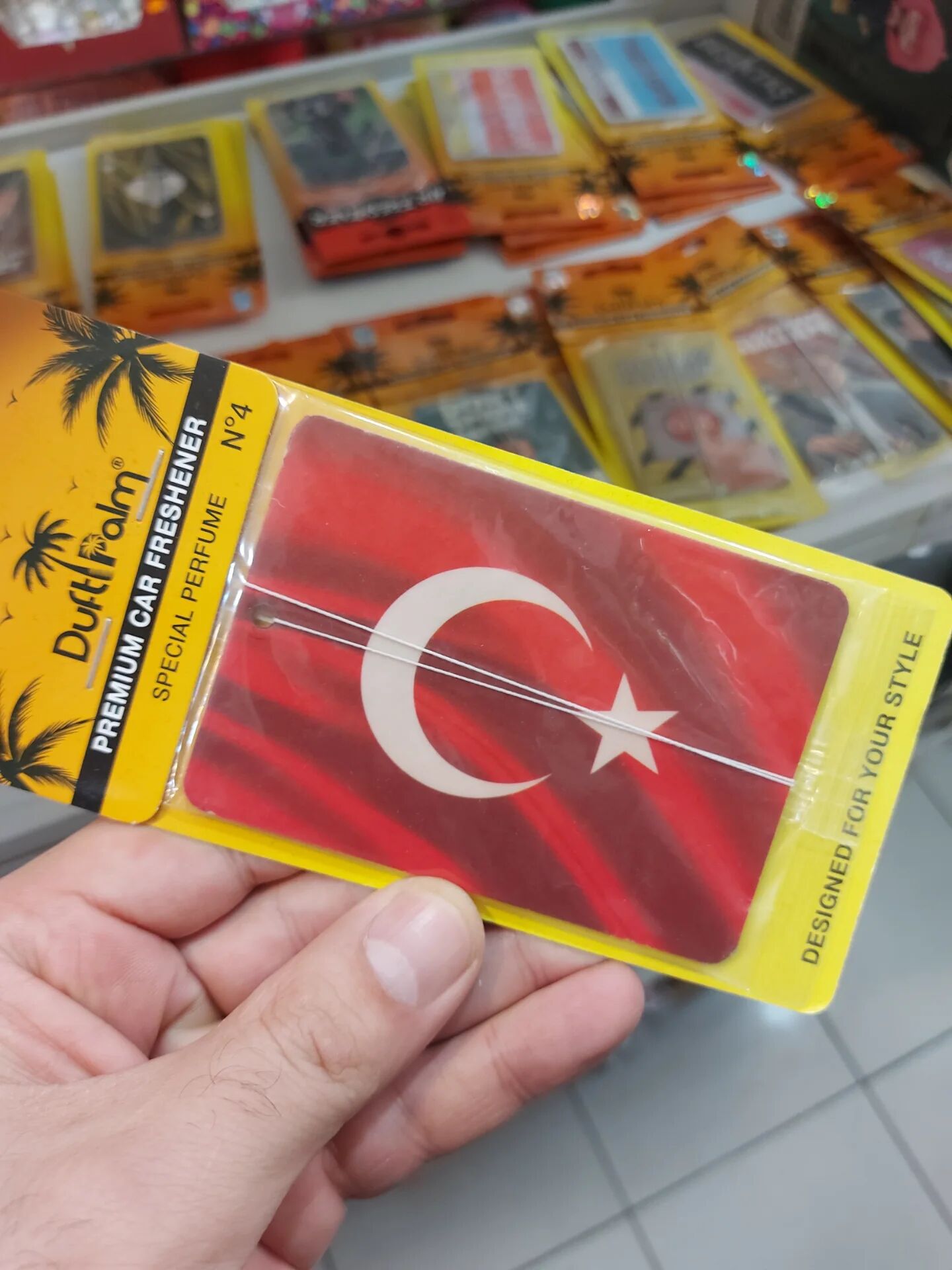 Türk Bayrağı Model Koku