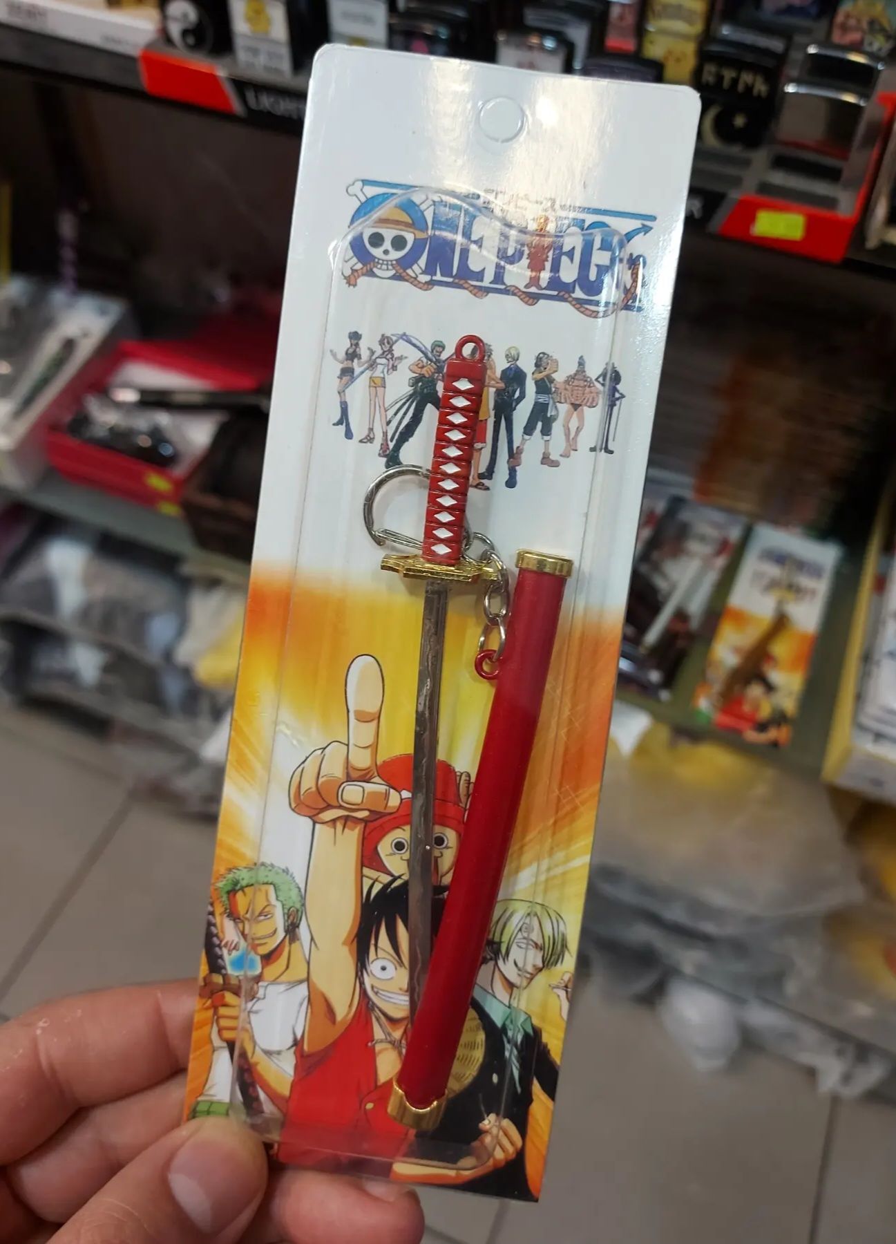 One Piece Model Katana Anahtarlık 1
