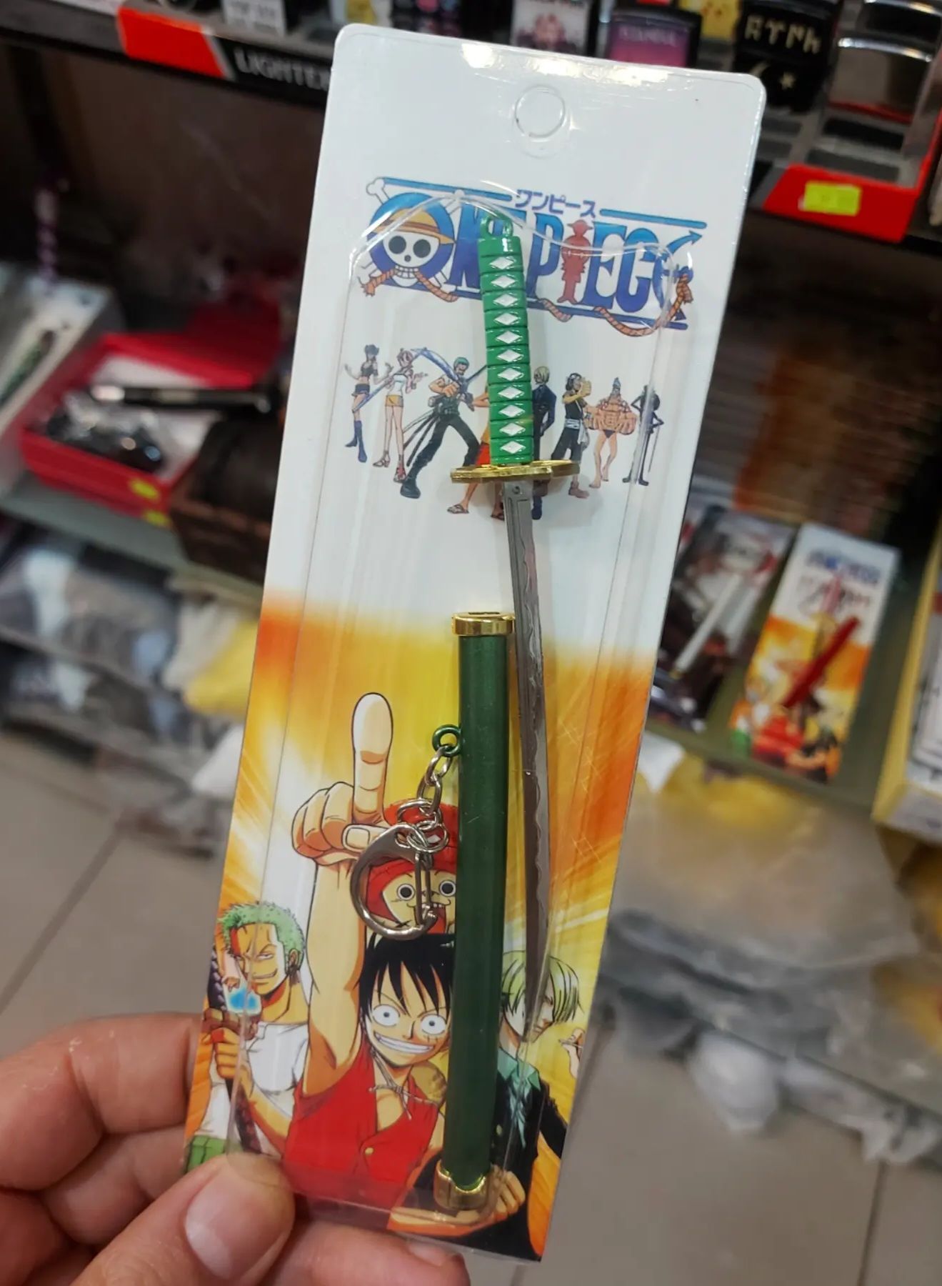 One Piece Model Katana Anahtarlık 2