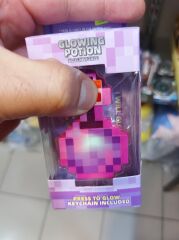 Minecraft Işıklı İksir Şişesi Anahtarlık