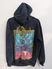 Opeth Yıkamalı Kumaş Oversize Sweatshirt